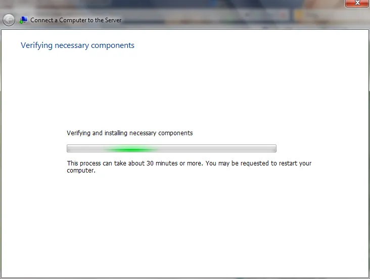 View Client Connector Install