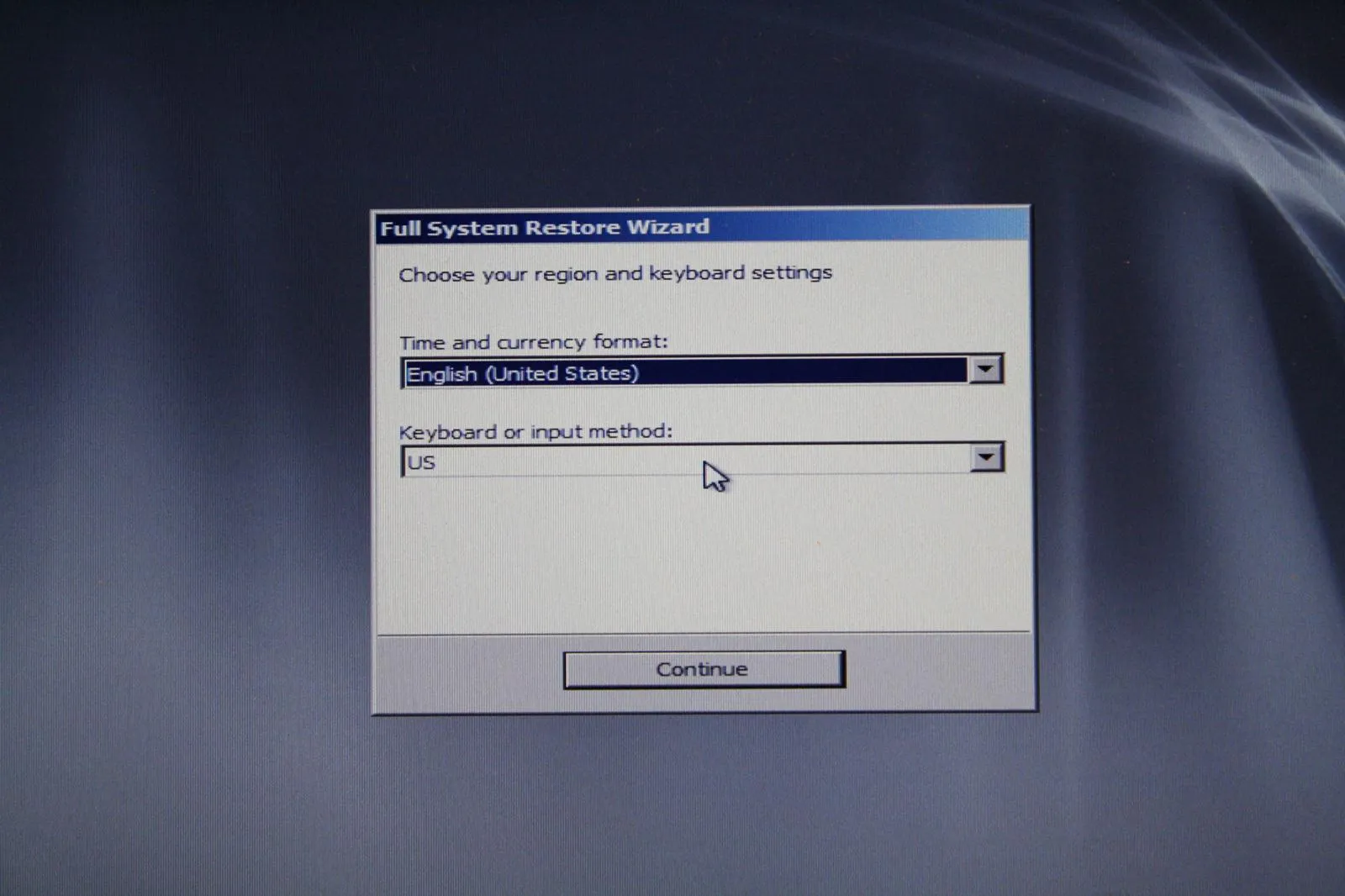 View Vail August Preview - Full PC Restore