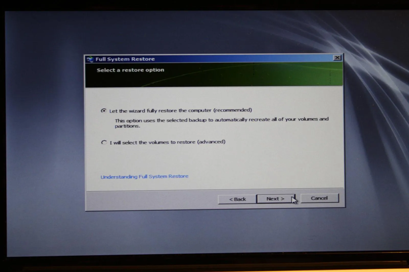 View Vail August Preview - Full PC Restore