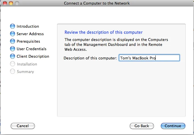 View Mac Launchpad