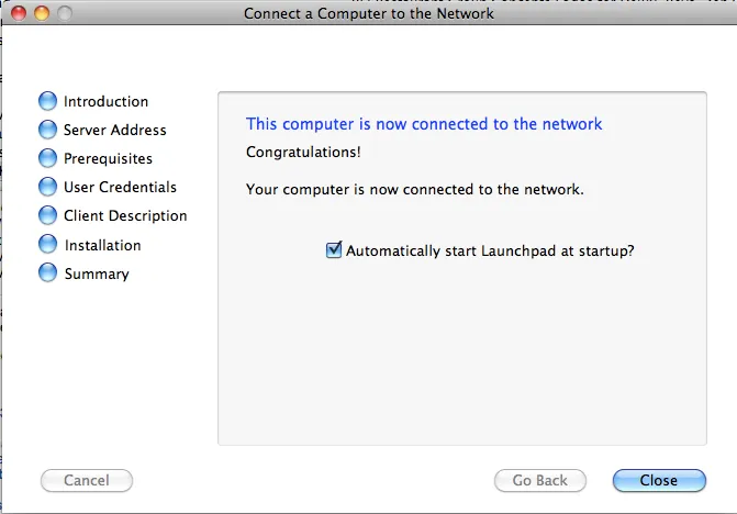 View Mac Launchpad